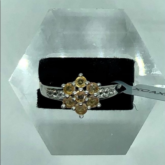 Genuine Songea Yellow Sapphire Ring - Picture 6 of 6